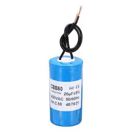 CBB60 CAPACITOR 20µF±5% 250VAC 50/60Hz SH.C.SO 40/70/21