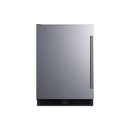 SUMMIT - 24" Wide Outdoor All-Refrigerator, ADA Compliant - Steel