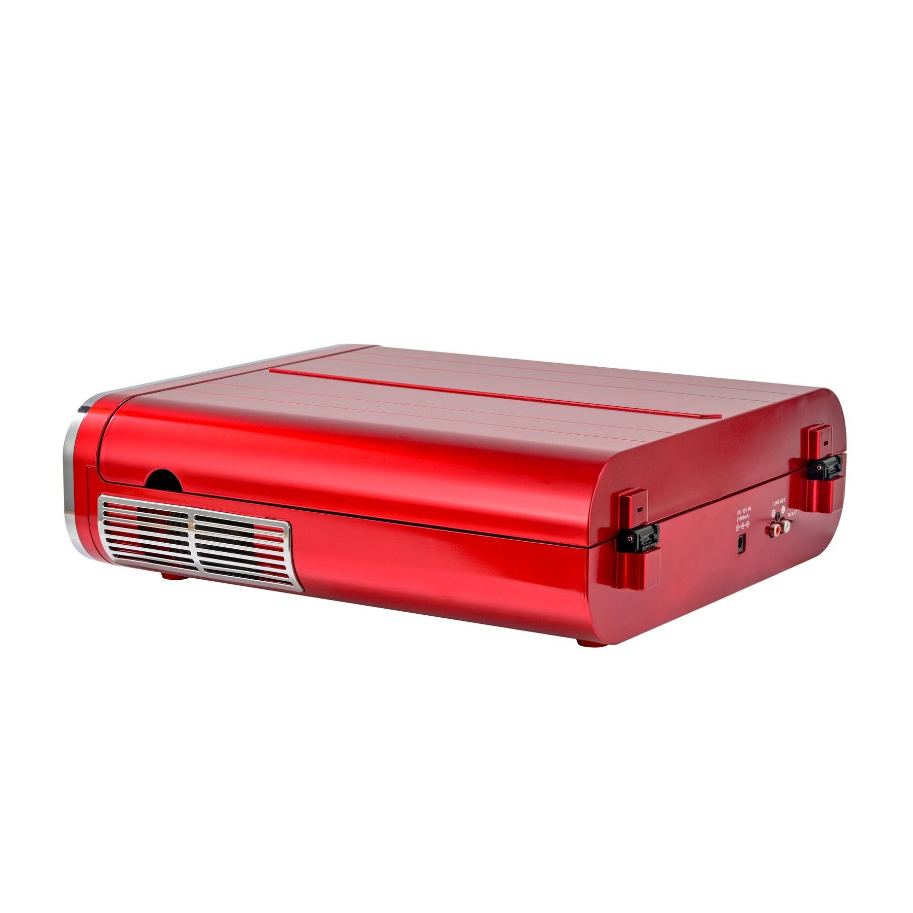 Alt View 2. Victor - Woodward 7-in-1 Turntable Music Center with AudioStream™.