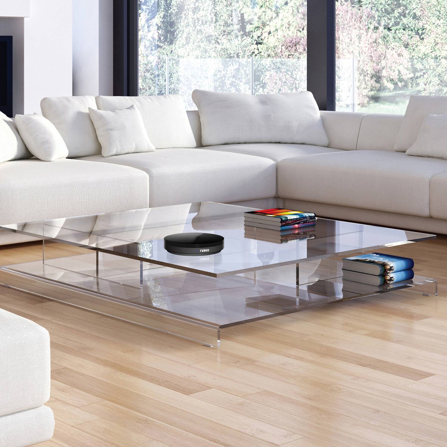 Left. Naxa - NAXA Electronics Universal Smart Remote in Black - Black.