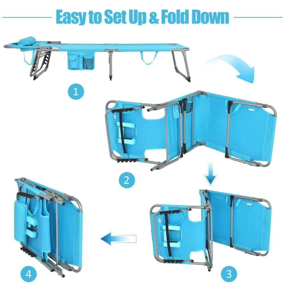 Easy to Set Up & Fold Down

1. 
2. 
3. 
4.
