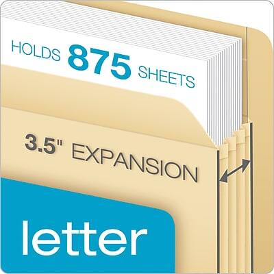 HOLDS 875 SHEETS  
3.5" EXPANSION  
letter