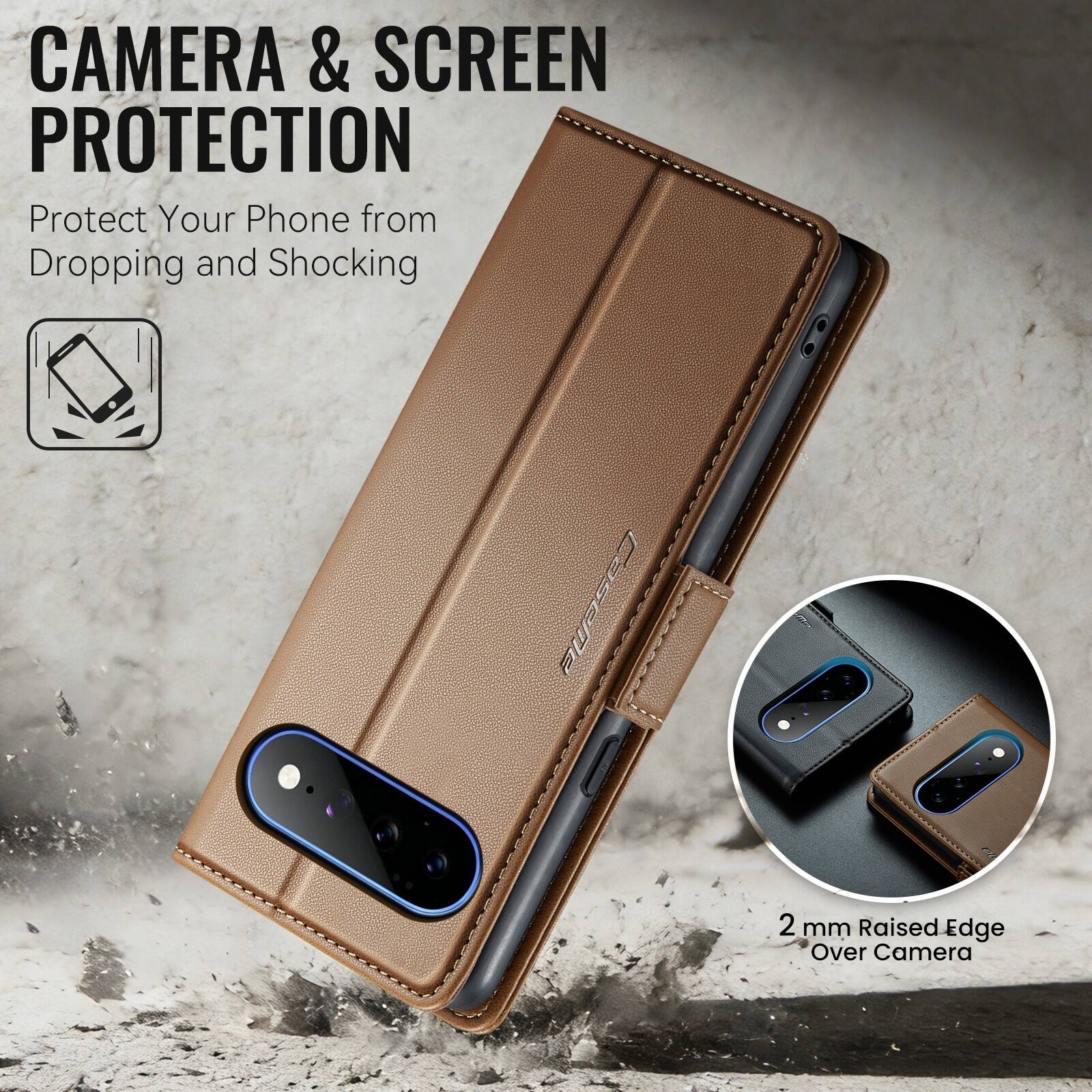 CAMERA & SCREEN PROTECTION  
Protect Your Phone from Dropping and Shocking  

2 mm Raised Edge Over Camera