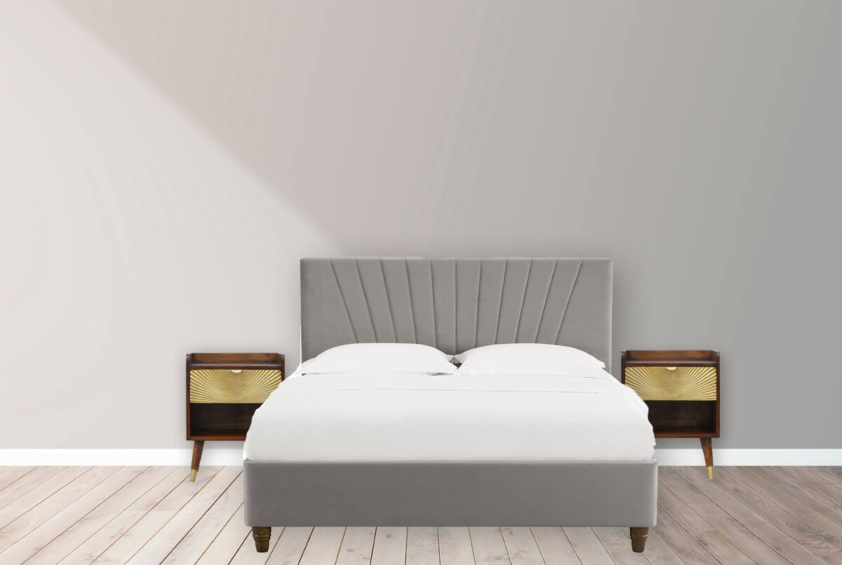 Alt View 7. Artisan Furniture - Artisan Furniture Solid Wood Manila Gold One Drawer Nightstand - Chestnut.