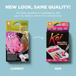 Sakura - Koi Pocket Field Sketch Kit, 12 Colors, with Water Brush