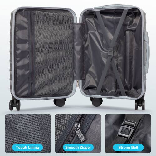 Tough Lining  
Smooth Zipper  
Strong Belt