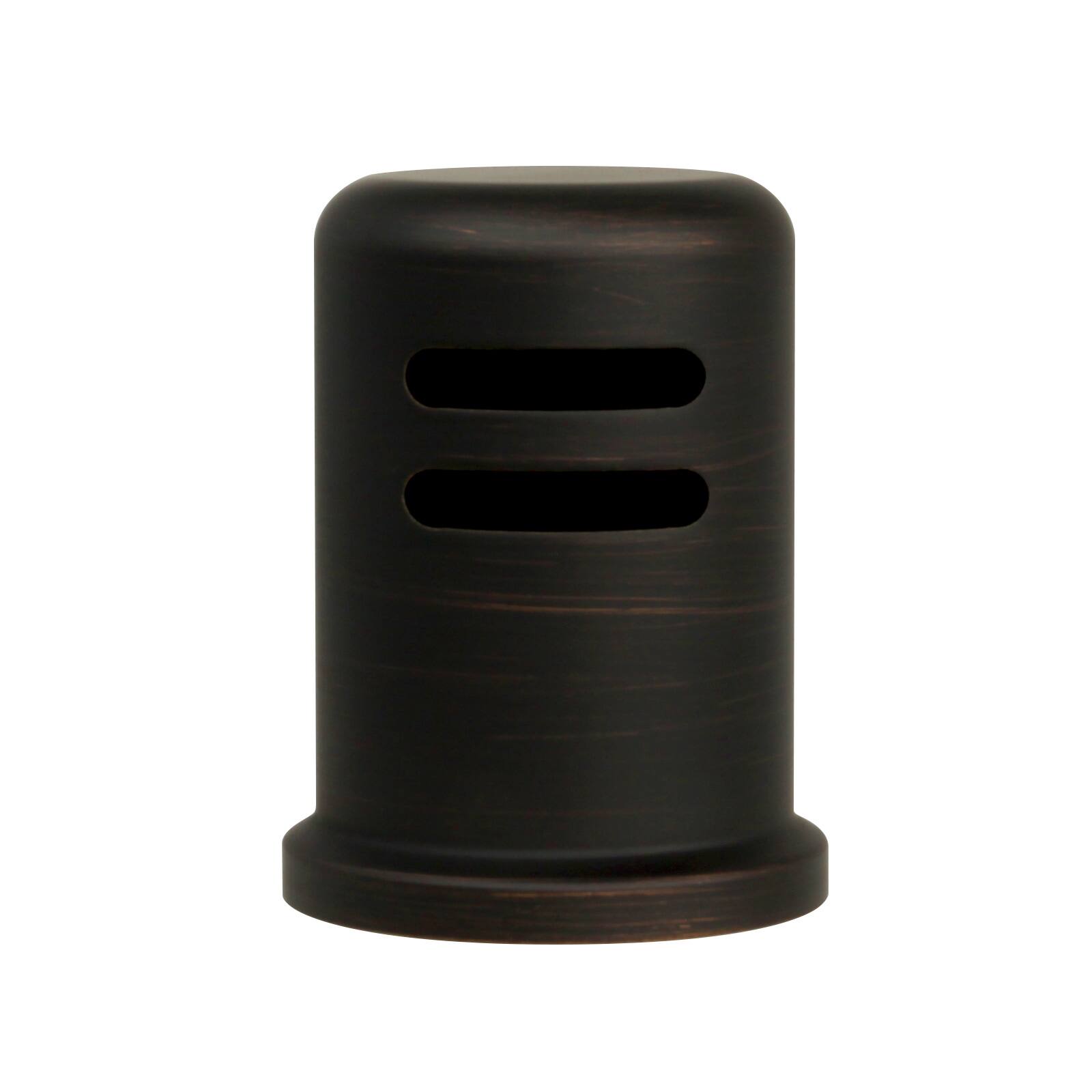 Angle. Akicon - Akicon Solid Brass Kitchen Dishwasher Air Gap Cap Cover for Replacement in Oil Rubbed Bronze - Oil Rubbed Bronze.