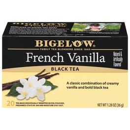 Bigelow - French Vanilla Black Tea - Case of 6 - 20 Bags
