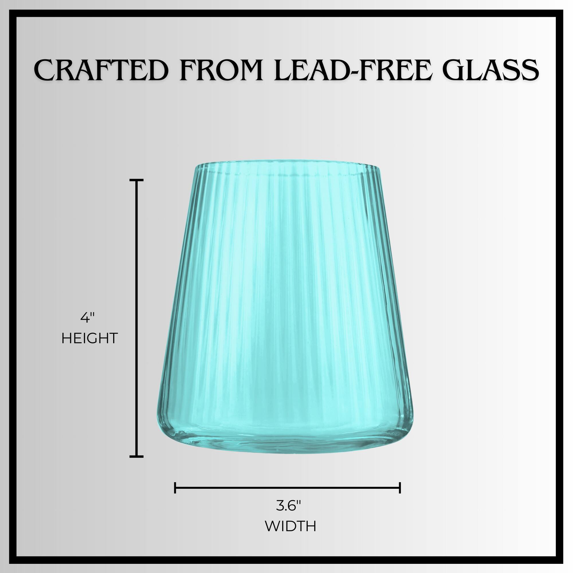 CRAFTED FROM LEAD-FREE GLASS  
4" HEIGHT  
3.6" WIDTH