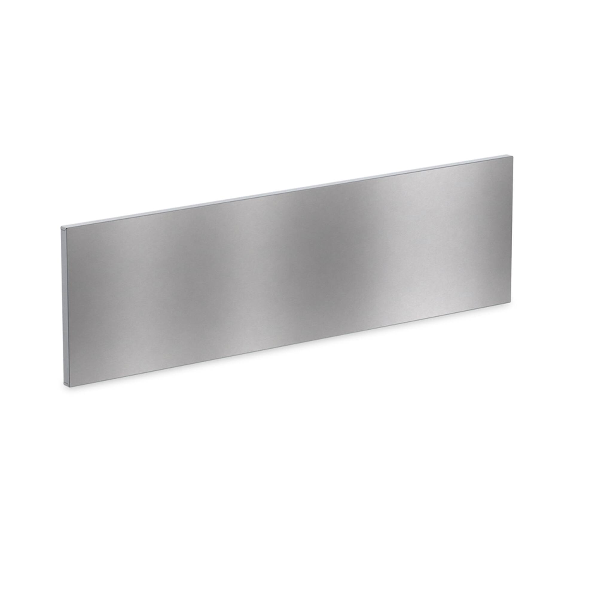 Angle. Miele - Miele KFP 3639 Front Freezer Panel , upper drawer 36" for models KFMC 3846 R/L, KFMC 3846 FD - Stainless Steel.