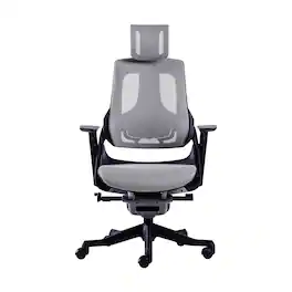 Forest'nSky - Techni Mobili Luxury High-Back Ergonomic Executive Chair, Grey - Gray