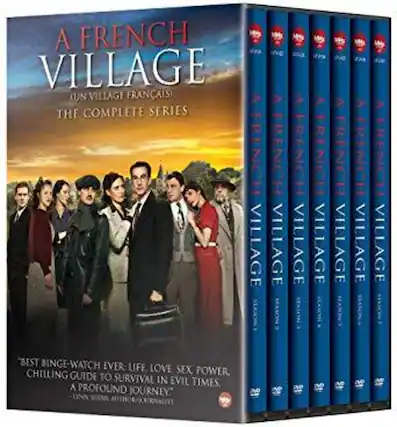 Front. A French Village: The Complete Series - DVD.