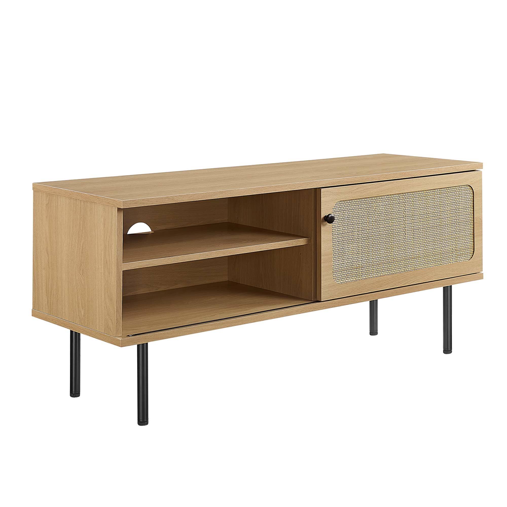 Angle. Modway - Cambria 47" TV Stand by Modway - Oak.