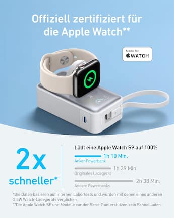 Anker MagGo Power Bank for Apple Watch White - Best Buy Anker MagGo Power Bank for Apple Watch White - Best Buy