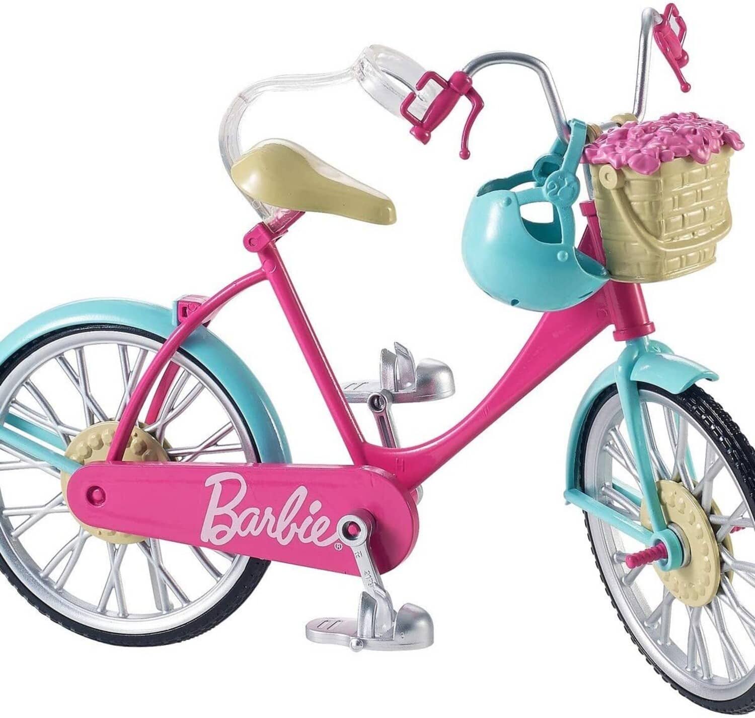 Mattel - Barbie Bike with Basket - COLLECTABLES - Multicolor