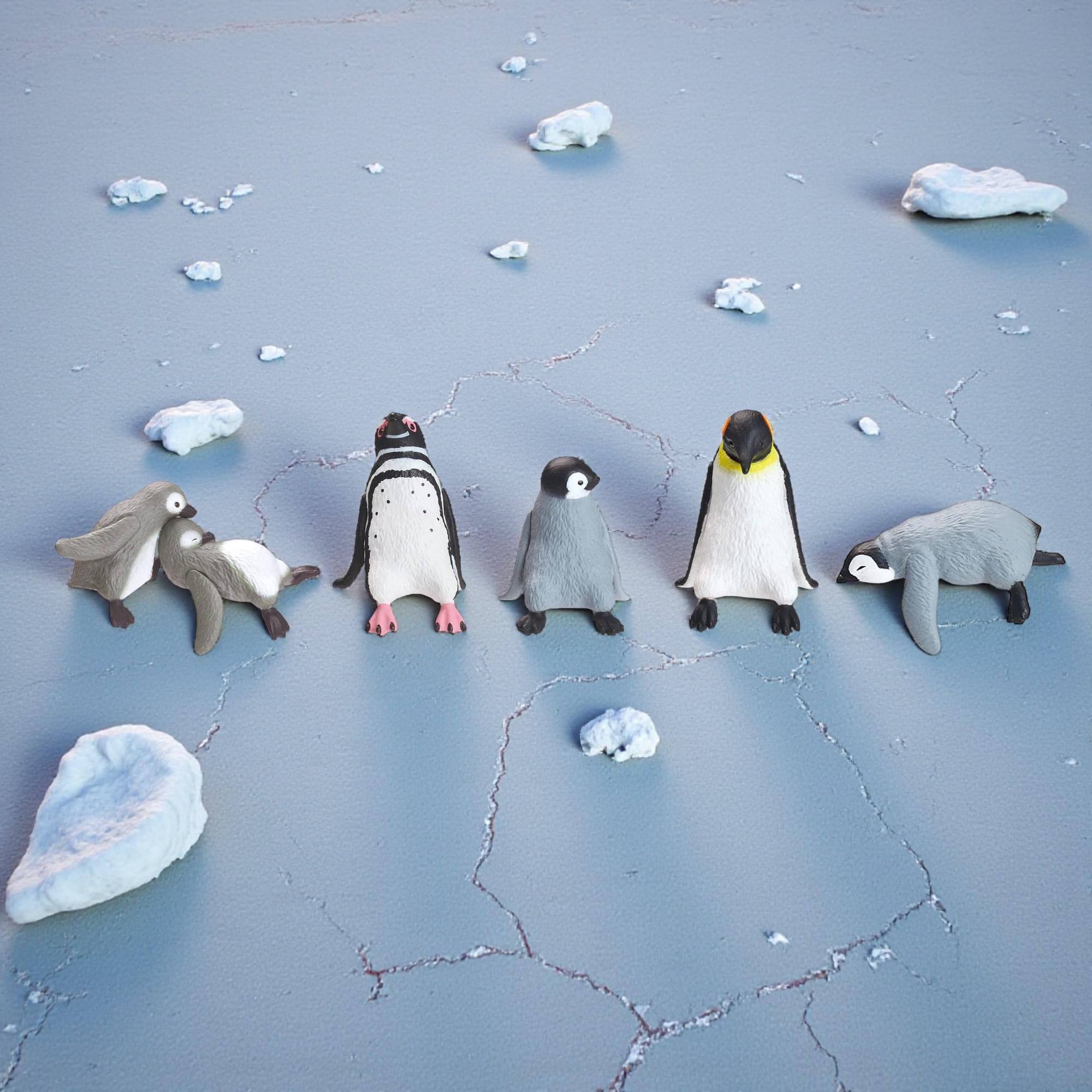 Alt View 3. Little Buddy - Playful Hanging Penguin Blind Box Mini Figure | One Random - Multi-Colored.