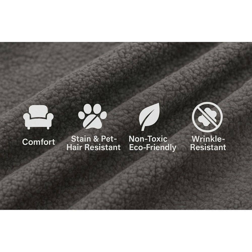 - Comfort
- Stain & Pet-Hair Resistant
- Non-Toxic Eco-Friendly
- Wrinkle-Resistant