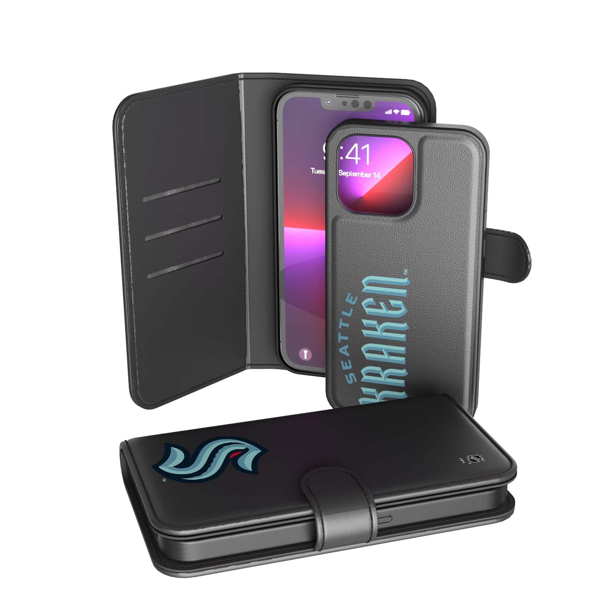 Keyscaper - NHL - Seattle Kraken iPhone Wallet Case - 12/12 Pro - Multicolor price history on PriceWatchPro