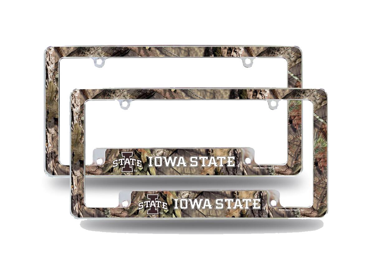 Rico Industries Florida State Chrome License Plate Frame - Officially Licensed Team Frame