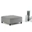 Left. Simpli Home - Ellis Coffee Table Storage Ottoman - Dove Grey.