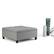 Left. Simpli Home - Ellis Coffee Table Storage Ottoman - Dove Grey.
