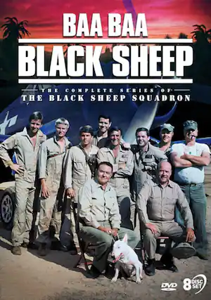 Front. Baa Baa Black Sheep: The Complete Series of Black Sheep Squadron - DVD.
