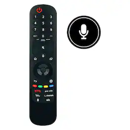 VINABTY - New MR22GA AKB76039902 Voice Replaced Remote Control Fits for LG TV TV OLED42C2AUA OLED42C2PUA OLED42C2PUA - Black