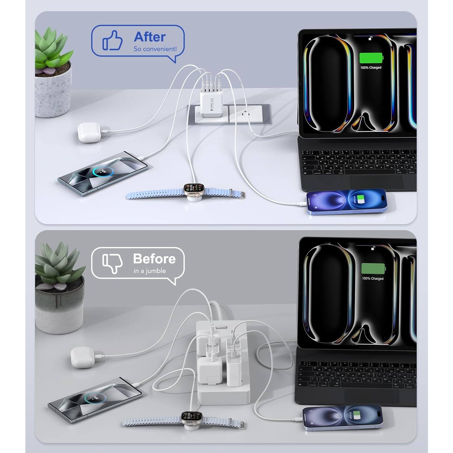 After  
So convenient!

Before  
in a jumble