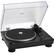 Front. Audio-Technica - Stereo Turntable - Sleek black.