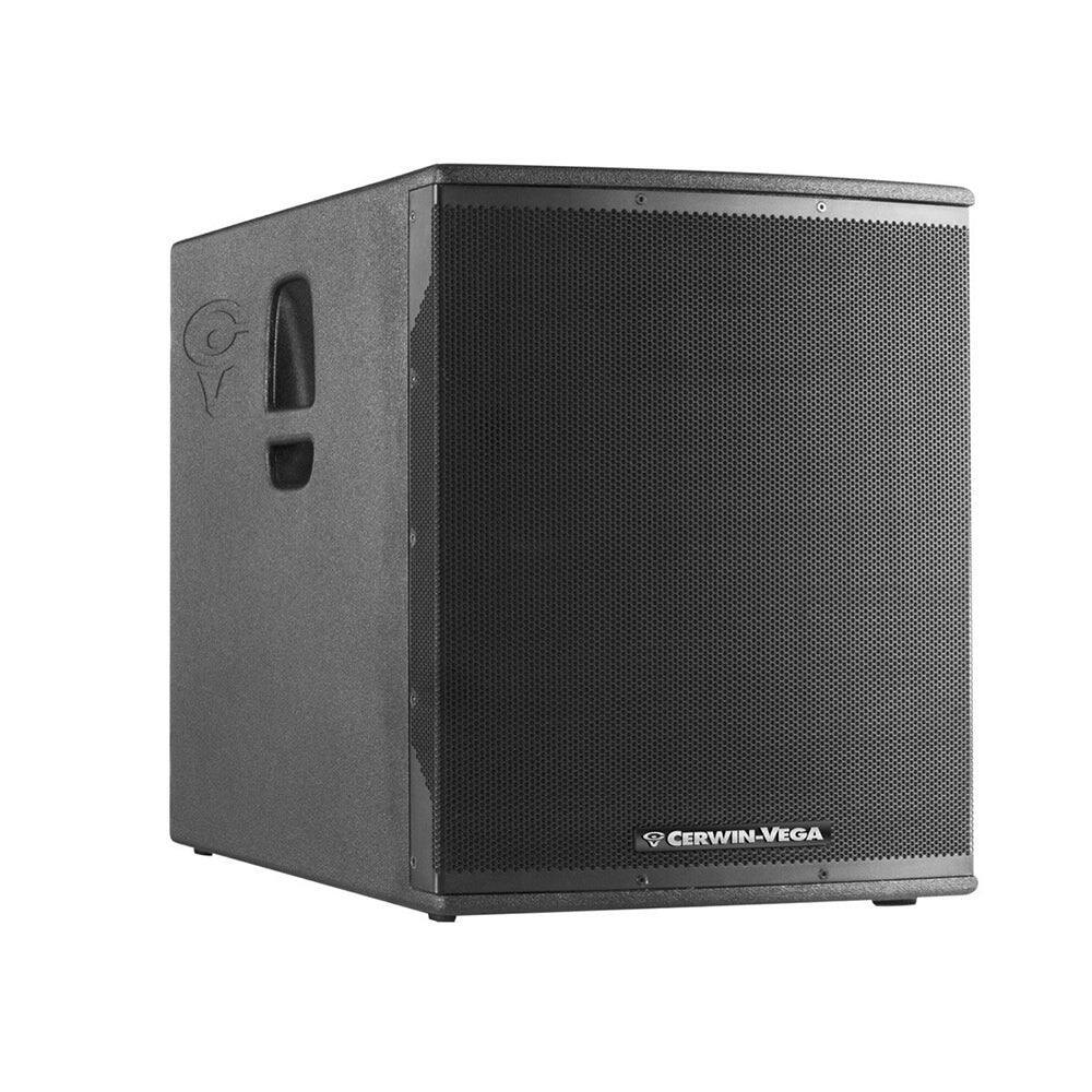 Front. Cerwin Vega - CVX-21S 21" CVX Series Powered Subwoofer - Black.