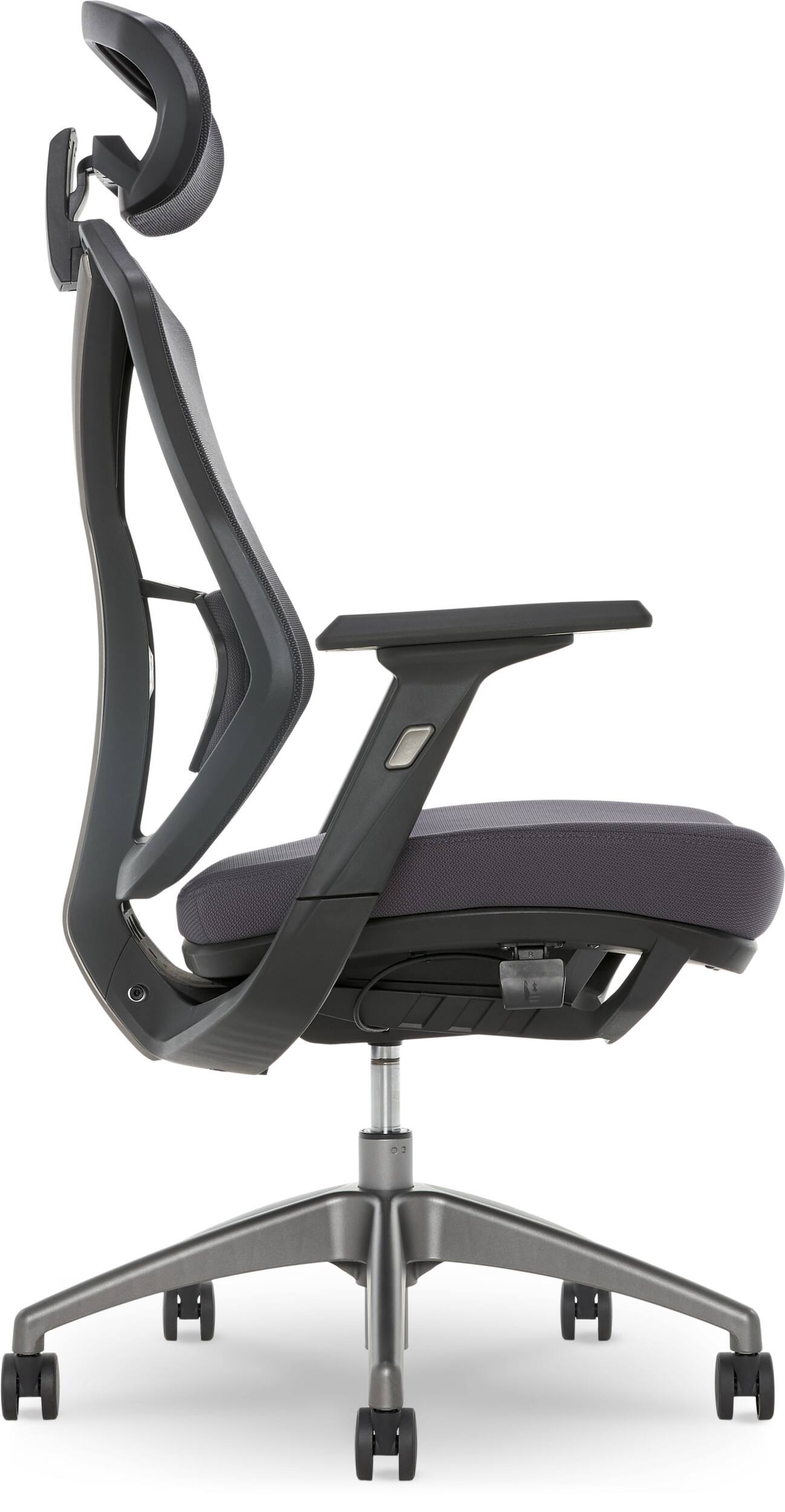 Alt View 15. Lenovo - Legion Mesh Gaming Chair - Space Gray.