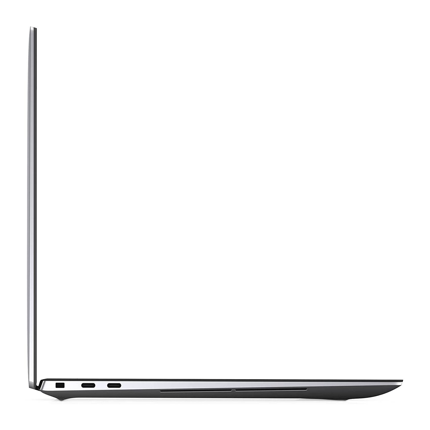 Left. Dell - Dell Precision 5550 Core i7-10850H 2.7GHz, 16GB, 512GB NVMe SSD, 15.6" FHD, Win 11 Pro 64-bit, NVIDIA Quadro T1000 4GB - Dark Gray.