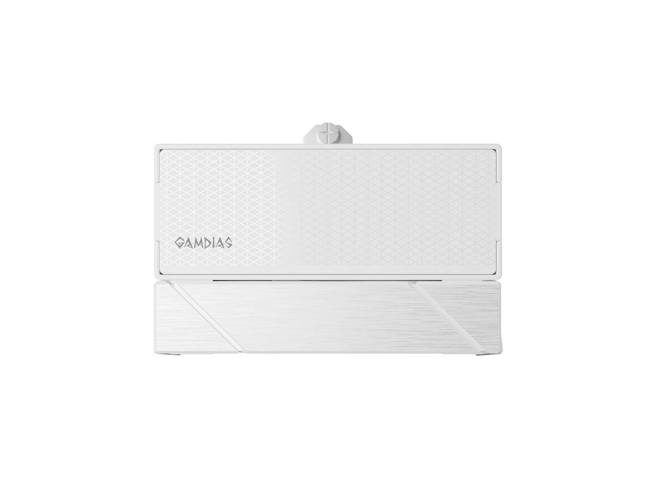 Alt View 5. GAMDIAS - Gamdias BOREAS E2-410WH 120mm Hydraulic CPU Air Coolers - White.
