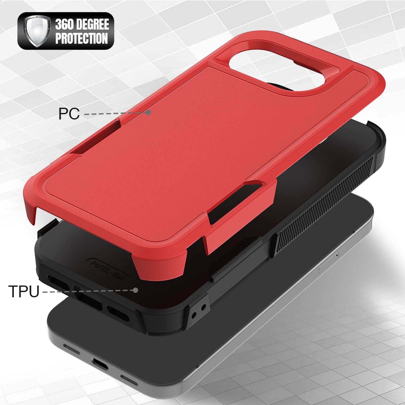 360 DEGREE PROTECTION

PC

TPU

PIXEL-10A