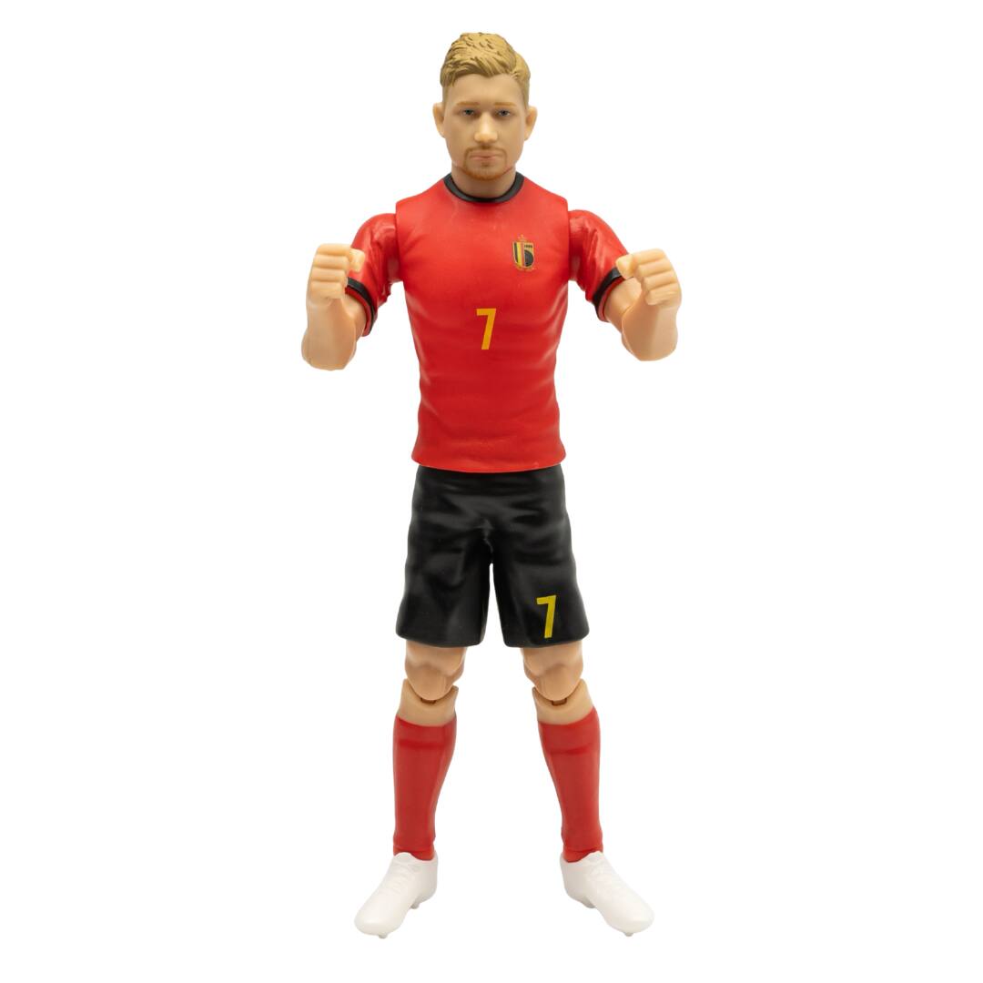 Alt View 2. Banbo Toys - Banbo Toys SOCKERS 2026 Belgium National Team De Bruyne 8" Collectible Soccer Action Figure.