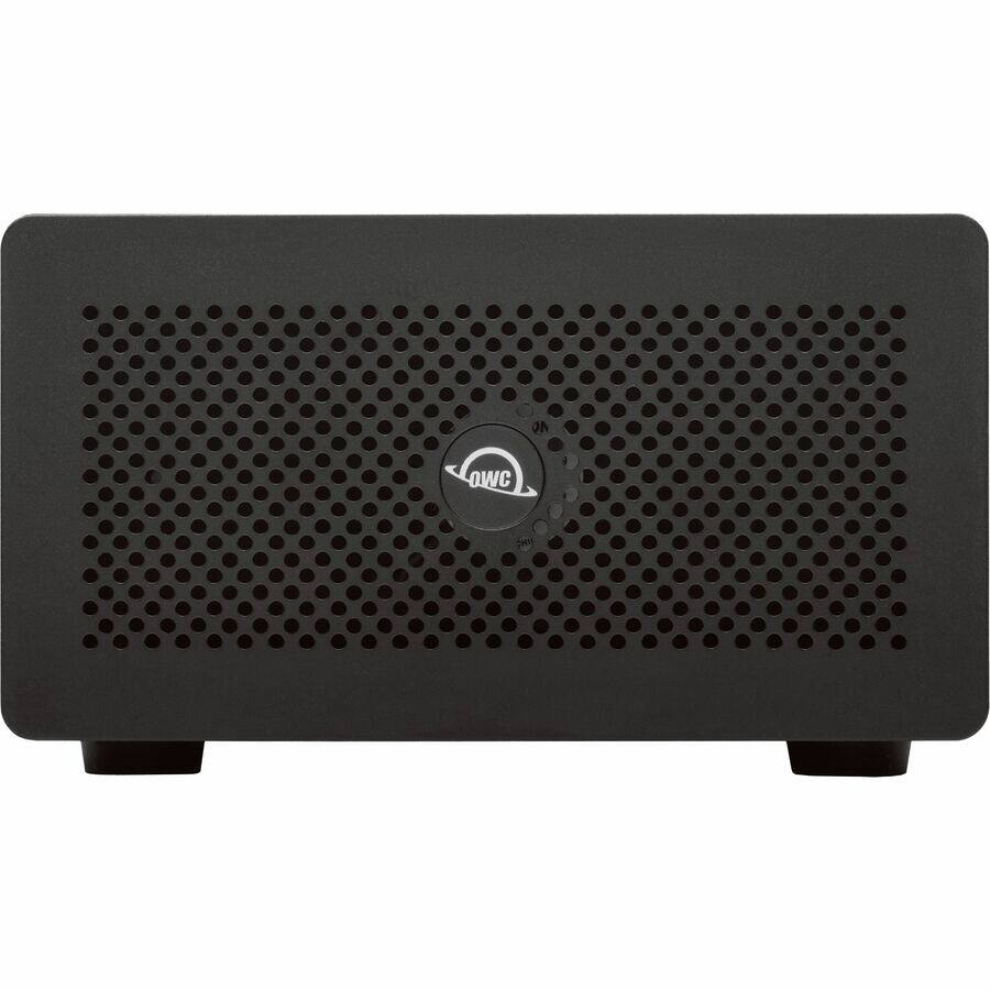 Alt View 7. OWC - OWC Mercury Helios 5S Thunderbolt 5 (USB-C) External PCIe and Connectivity Expansion Solution with 3 TB5 80GB Ports - Black.