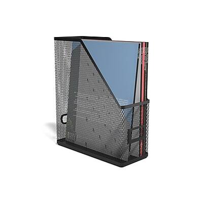 TRU RED - TRU RED™ Metal Magazine File, Matte Each (TR57569) - Black