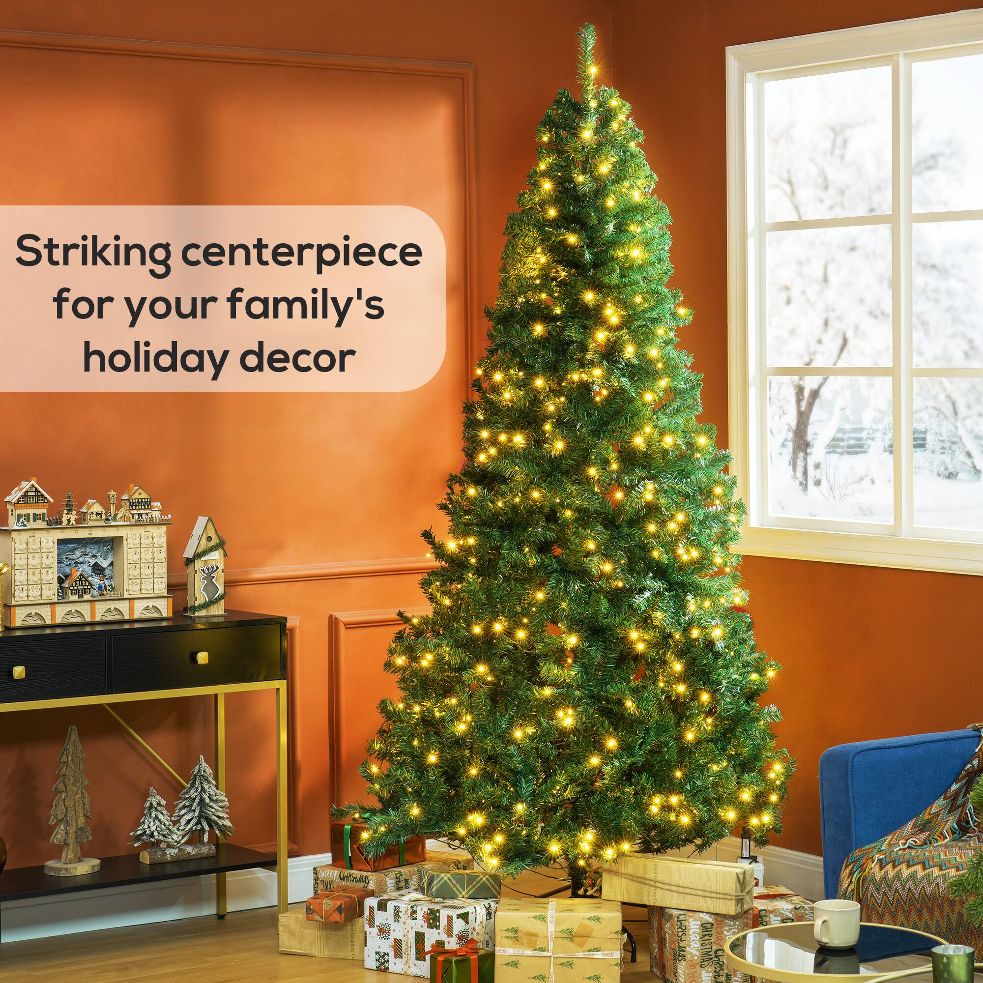 Striking centerpiece for your family's holiday decor