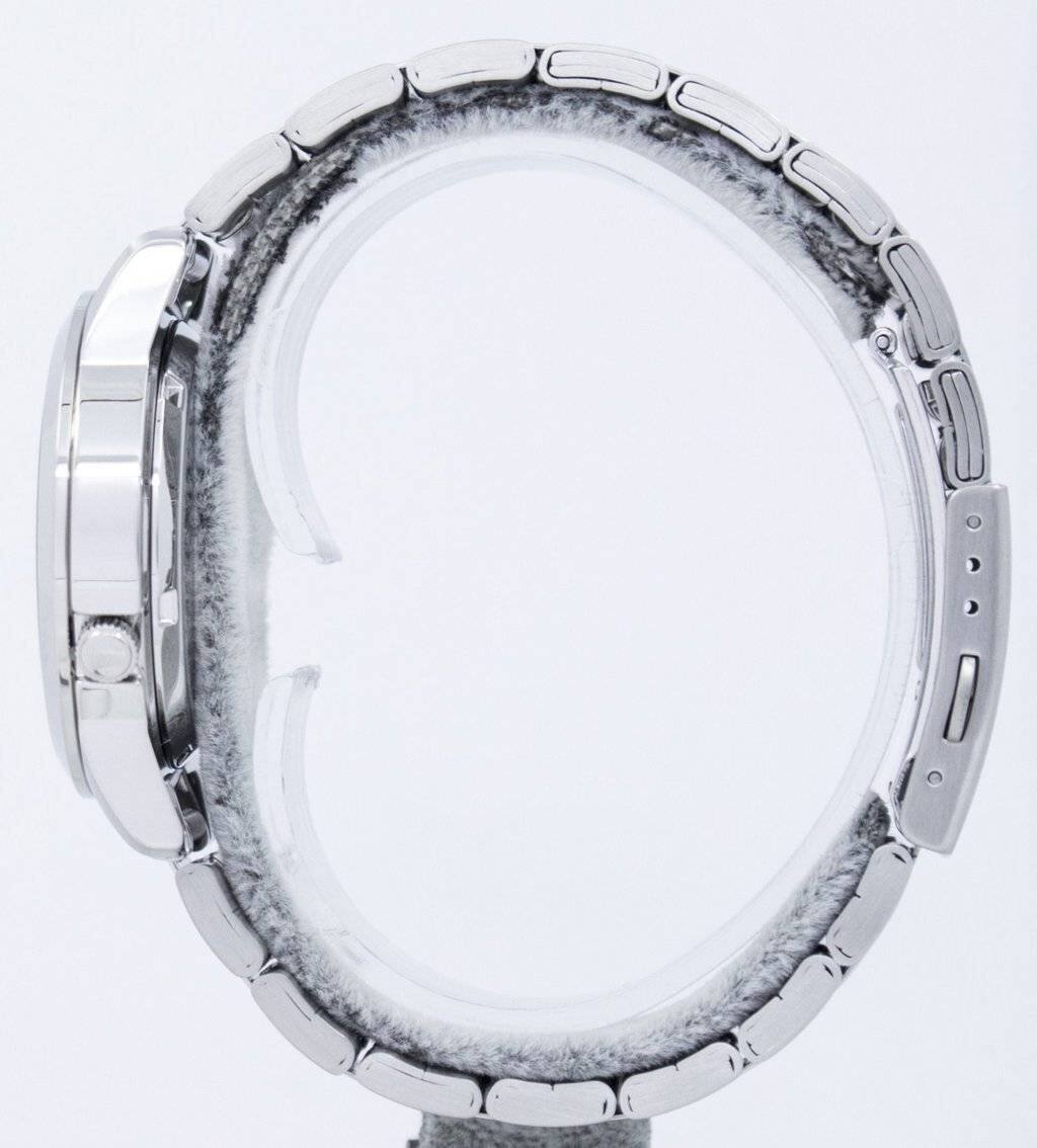 Left. Seiko - Seiko 5 Automatic Japan Made SNKK35 SNKK35J1 SNKK35J Men's Watch - Silver.