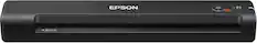 Front. Epson - WorkForce ES-50 Mobile Color Sheetfed Document Scanner - Black.