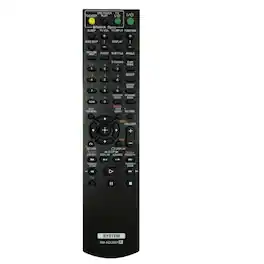 Home Collection - Remote RM-ADU007 for Sony DVD Home Theater System DAV-DZ630 / HCD-HDX665