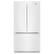 Front. Whirlpool - 25.2 Cu. Ft. French Door Smart Refrigerator with Elevated Deli Drawer - White.
