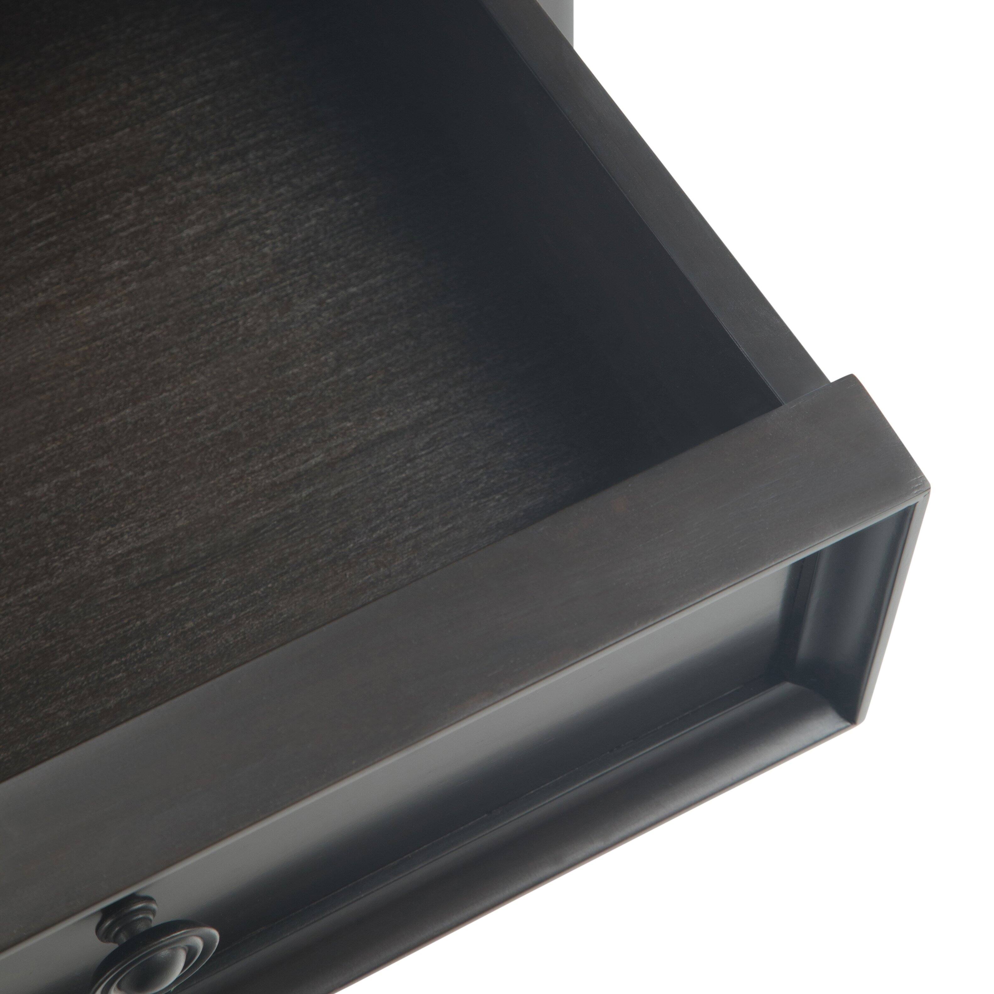 Alt View 14. Simpli Home - Amherst Bedside Table - Hickory Brown.