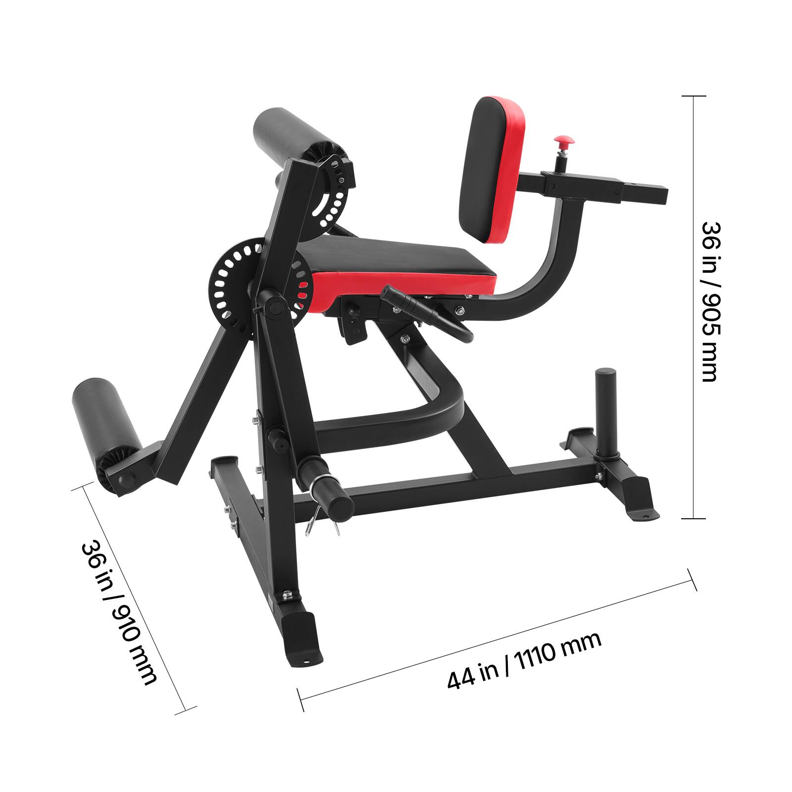 36 in / 905 mm  
36 in / 910 mm  
44 in / 1110 mm