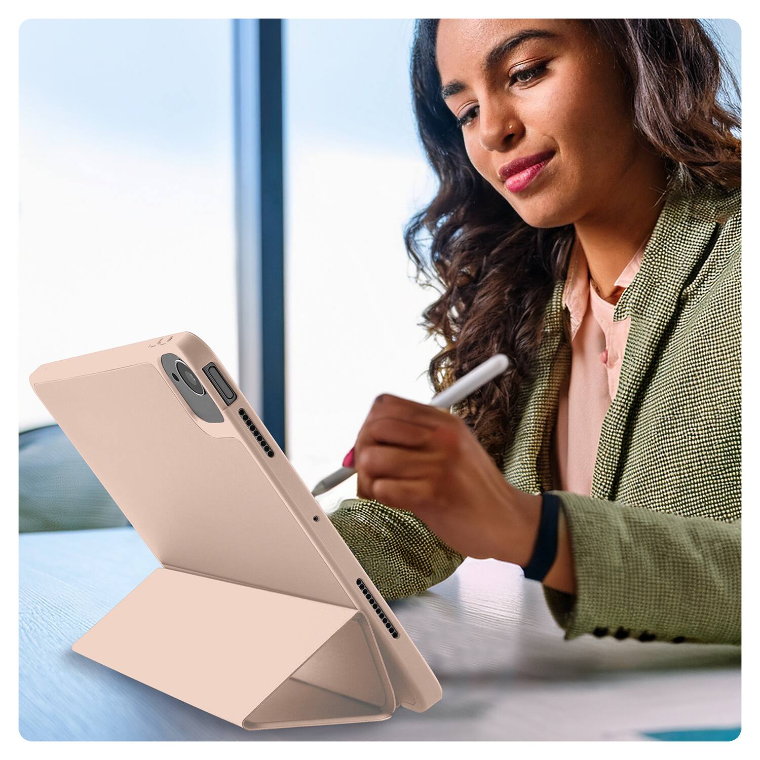 Vena For Apple iPad Air 13 Inch Case with Pencil Holder, iPad Air