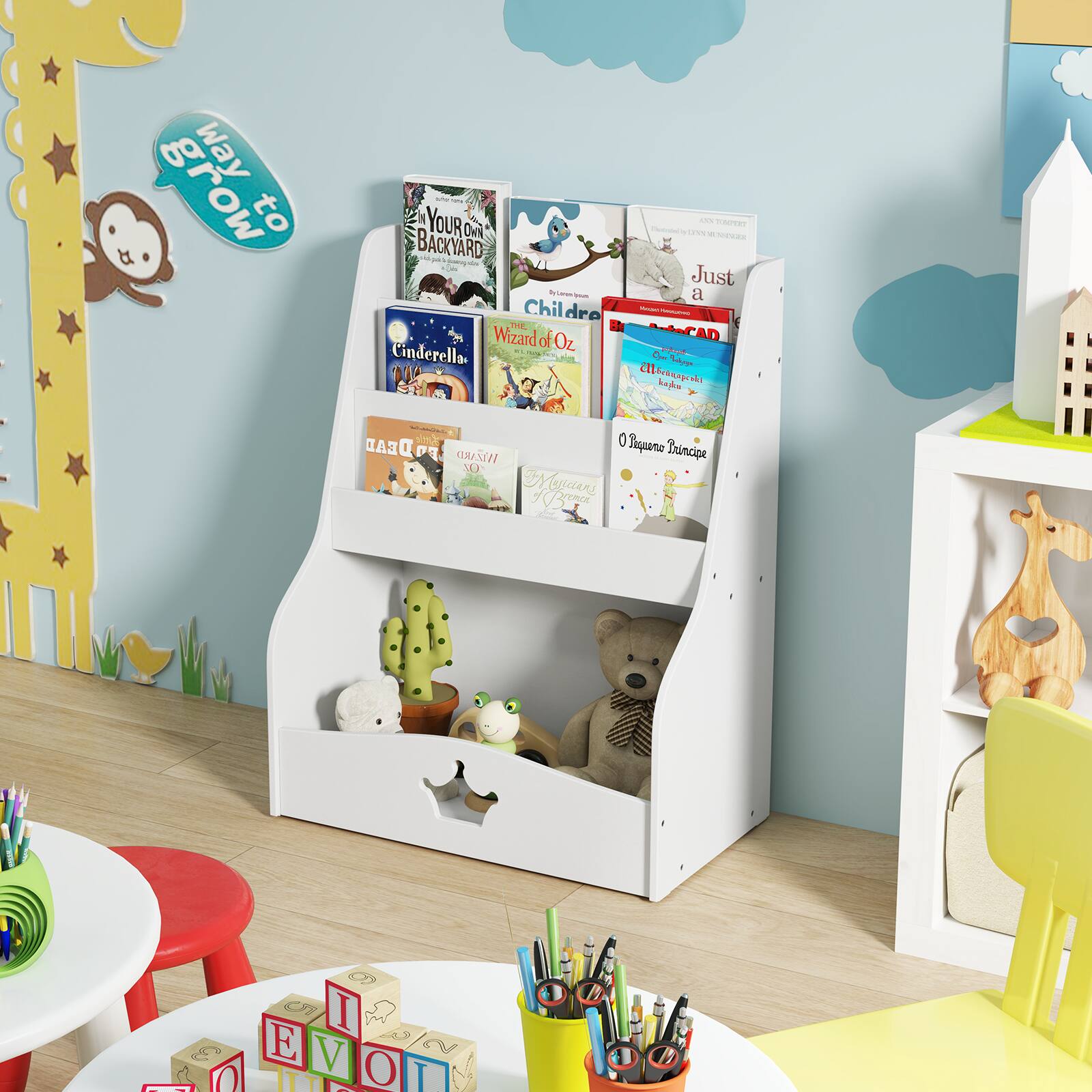 Way to grow - YOUR BACKYARD - Just a Children's book - Cinderella - Wizard of Oz - O Quem é o Principe - Menaers - Oud I 9 E V 2 - M A O