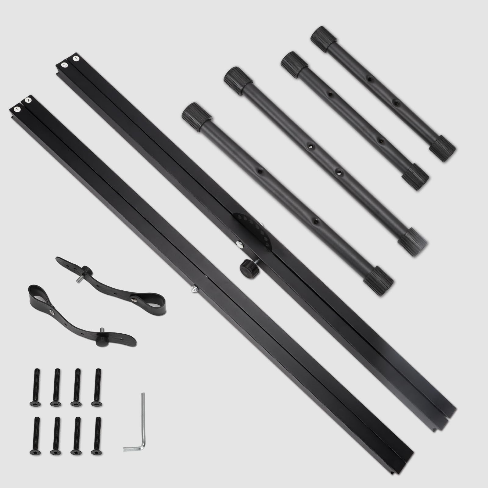 Alt View 2. MAGICAL RUBS - Stands And Bench Set Double-x Stand Adjustable & Portable Digital Piano With Locking Straps - Default.