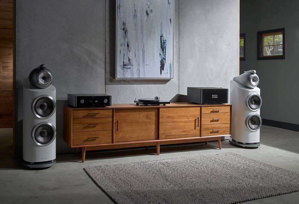 Alt View 2. Rotel - ROTEL MICHI S5 STEREO POWER AMPLIFIER - Black.