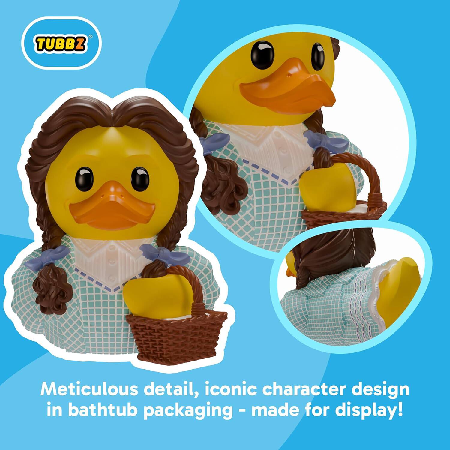 30 TUBBZ Meticulous detail, iconic character design in bathtub packaging - made for display!