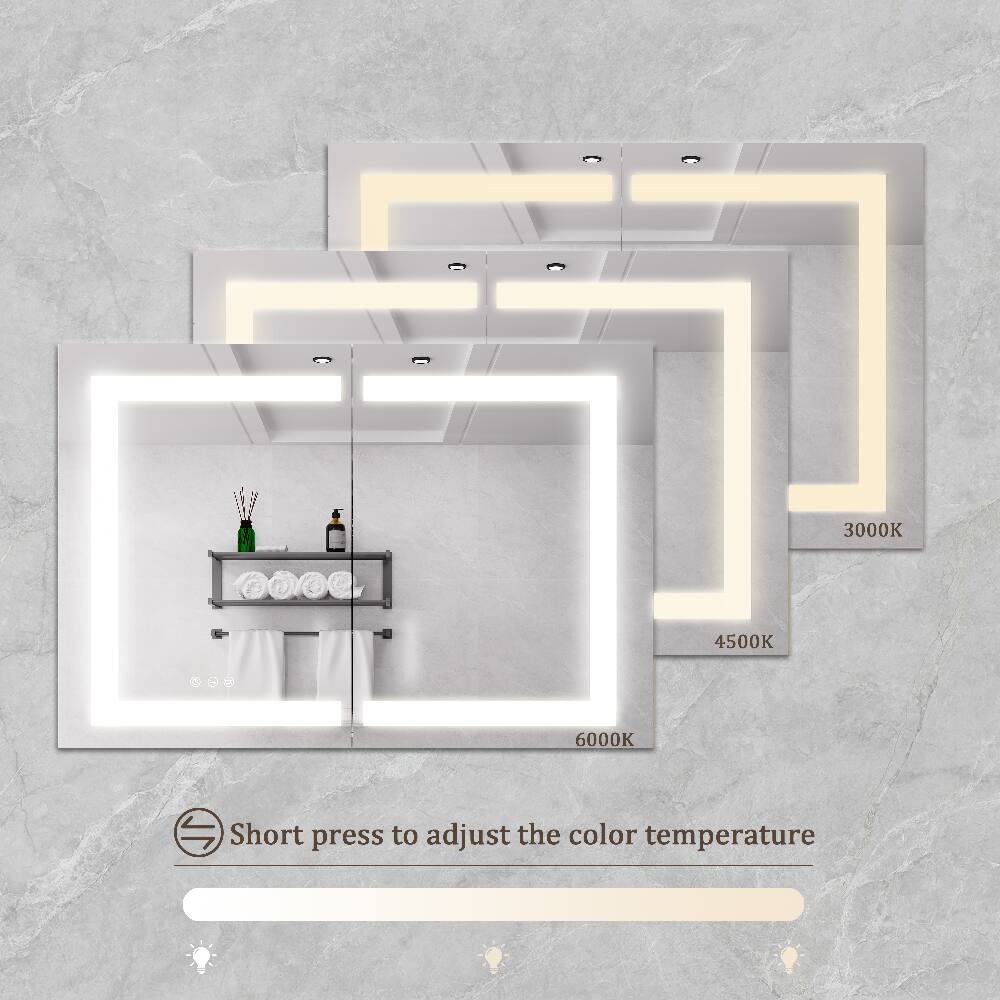 3000K  
4500K  
6000K  

Short press to adjust the color temperature